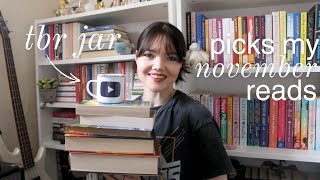 tbr jar prompts choose my november reads (november tbr)