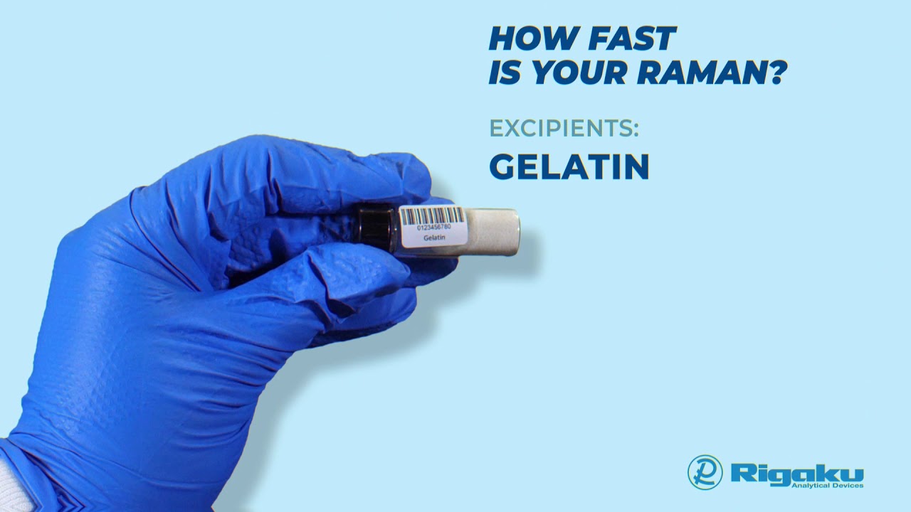 How Fast is Your Raman on Excipients?