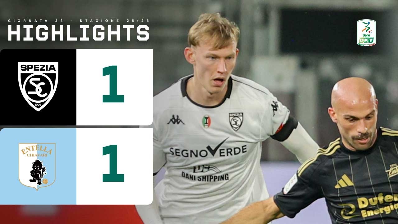 Spezia vs Virtus Entella Highlights