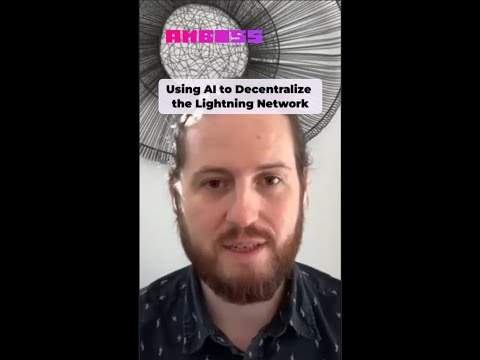 Using AI to Decentralize the Lightning Network