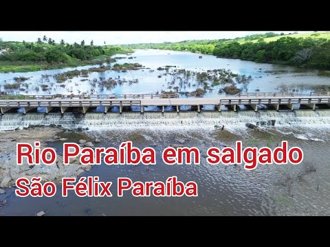 RIO PARAÍBA EM SALGADO SÃO FELIX PARAÍBA BRASIL 
