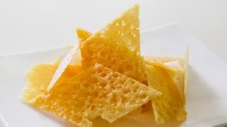 How To Make Parmesan Chips / Crisps – Video Recipe
