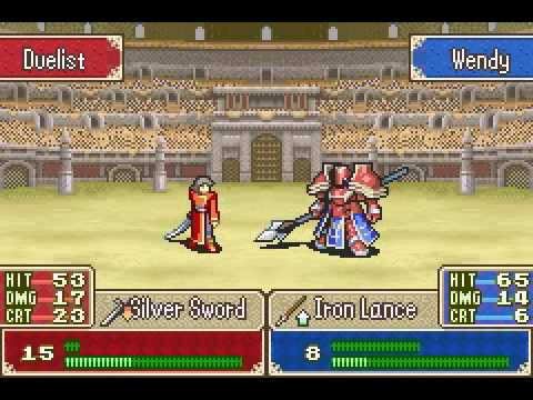 Wendy VS the swordmaster-FE6