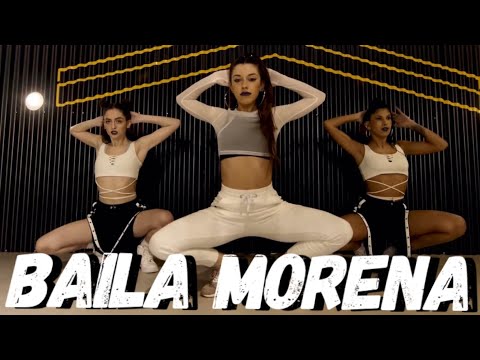 BAILA MORENA - @OficialDonOmar @hectorytito5019  | Coreografía #PecasConte