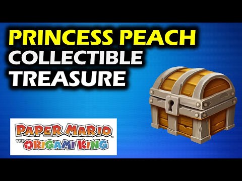 The Princess Peach: All Collectible Treasure Chest Locations | Paper Mario Origami King Walkthrough