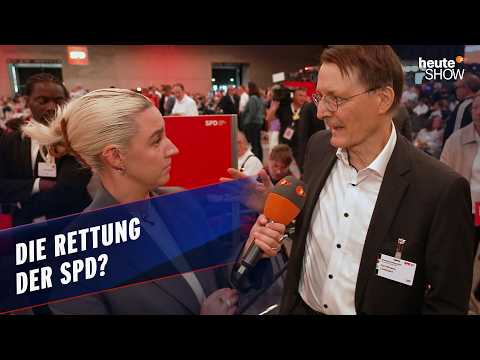 Nach dem Friedensmanifest: Victoria Reichelt auf Spaltungs-Mission beim SPD-Parteitag | heute-show