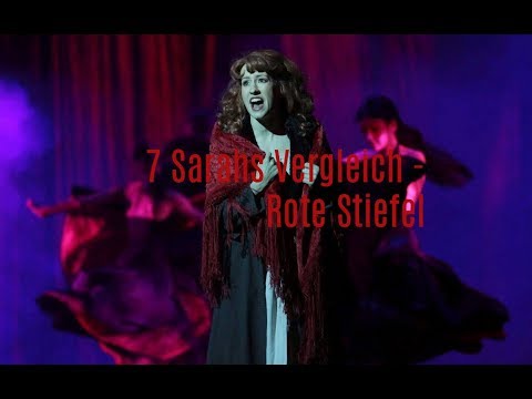 7 Sarahs Vergleich - Rote Stiefel