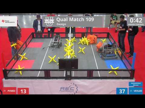 2017 VEXU Design Q109 - PVME3 vs VEXLB3 - 33 to 9