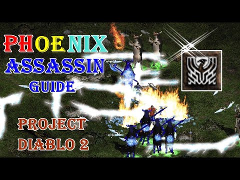 Phoenix Strike Assassin the All Mighty! Guide in PD2 (Project Diablo2)
