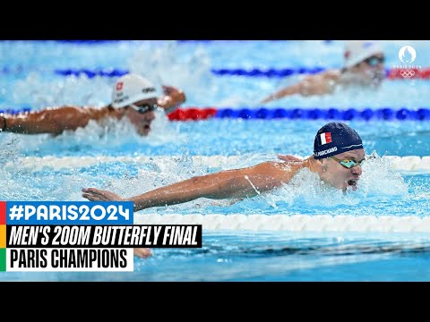 Men's 200m Butterfly Final 🏊‍♂️ | Paris Champions