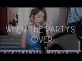 When The Party S Over Billie Eilish Cover Brenda Luce