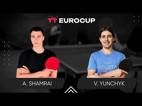 18:00 Andrii Shamrai - Valentyn Yunchyk 19.01.2024 TT Euro.Cup Ukraine Star. TABLE 3