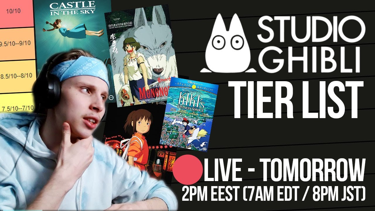 Studio Ghibli Movies Ranked! (TIER LIST)