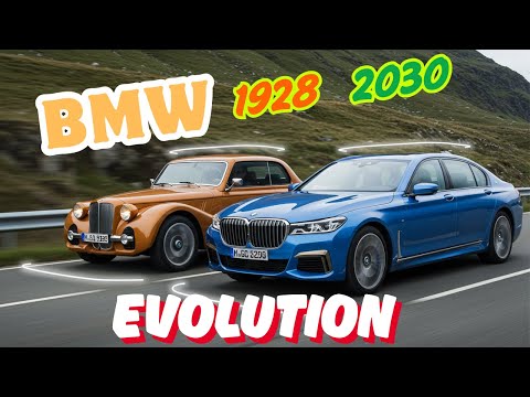 Astonishing 100 Years of BMW Transformation | BMW Evolution (1928–2030) | Car Evolution History