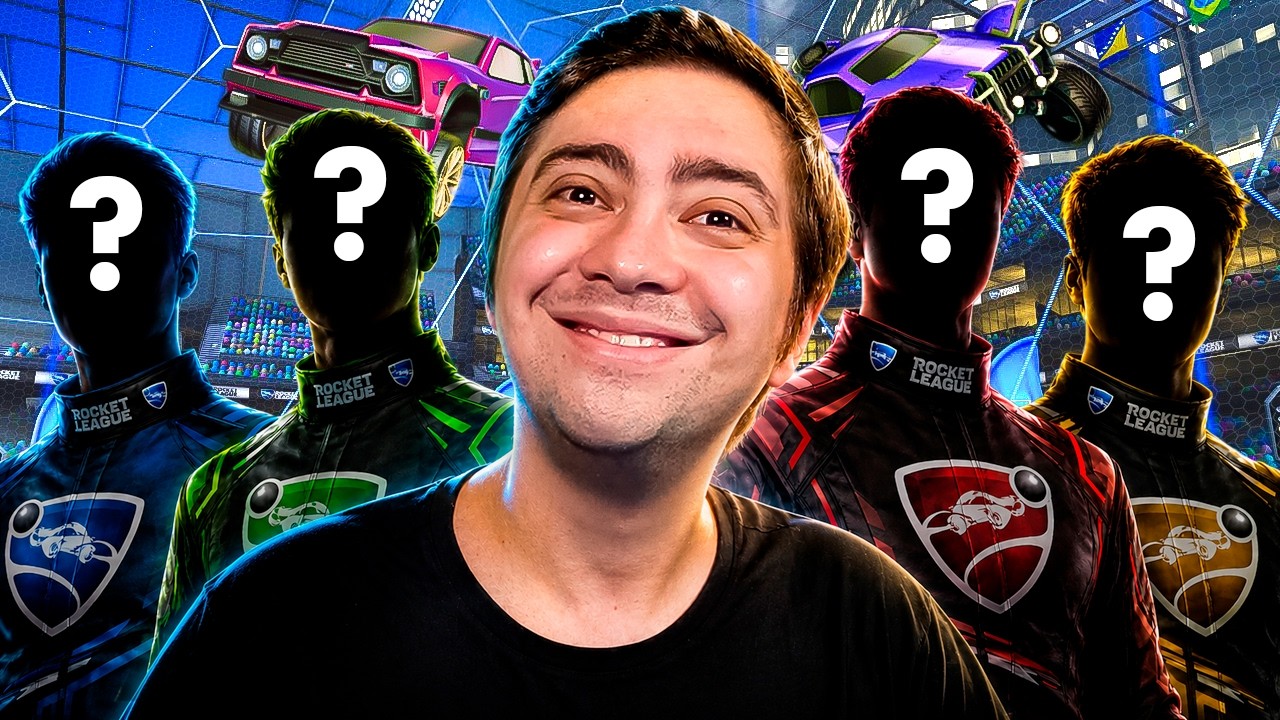 SÓ TEM 4 PESSOAS JOGANDO ESSE JOGO! - ROCKET LEAGUE