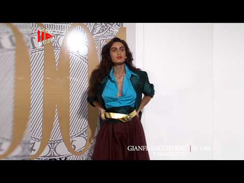 GIANFRANCO FERRÈ X MARZOTTO Spring Summer 1988 Milan - Canale Moda