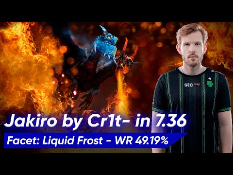 Cr1t- JAKIRO 7.36 HARD SUPPORT 5 Pos | Dota 2 Pro Gameplay