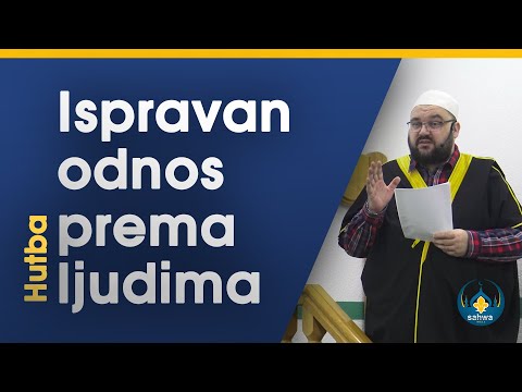 Ispravan odnos prema ljudima | Prof. Mr. Elvedin Huseinbašić