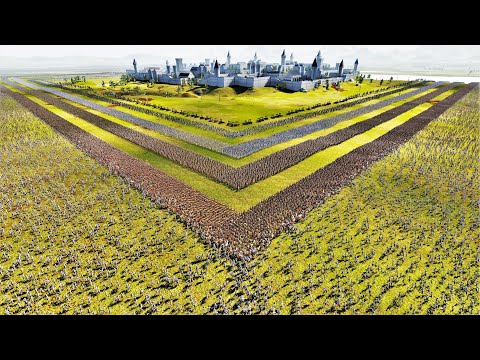 ANCIENT ARMY CASTLE 3,000,000 ZOMBIES INVASION - Ultimate Epic Battle Simulator 2 | UEBS 2