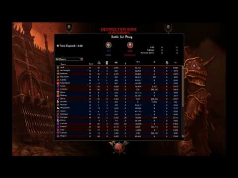 Battle of Praag part 5 of 5 Guild group 720pHD WH Warhammer Online