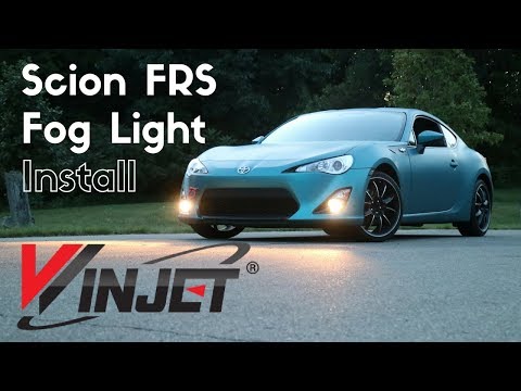 Winjet Fog Light Install for Scion FRS