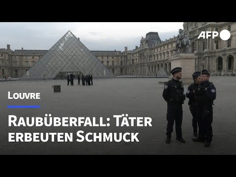 Louvre: Raubüberfall mit Kettensäge - Täter erbeuten Schmuck | AFP