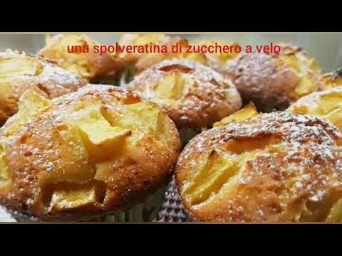 Muffin soffici yogurt e mela facile da fare
