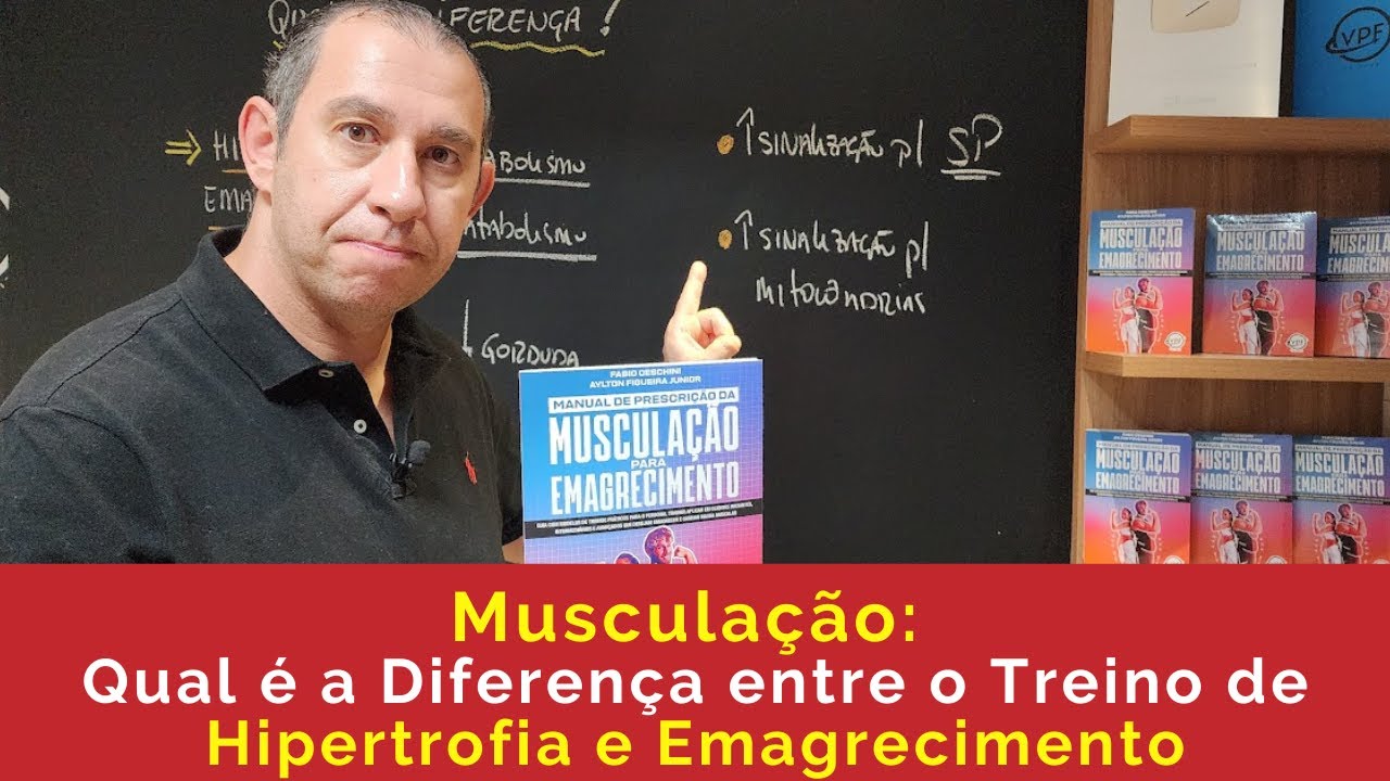 Musculação: Desvendando a Diferença entre Treino de Hipertrofia e Emagrecimento