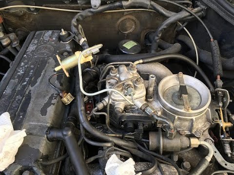 (W201-61)Mercedes Benz W201(190E), Repair of engine start failure.