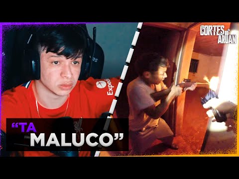 ARUAN REAGE A A Lenda do HOMEM DE PRETO 💀 - Caçadores de Lendas (RENATO GARCIA)- Cortes do Aruan