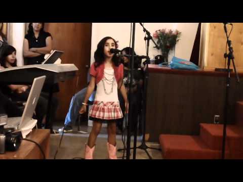 "I'm Alive" - Celine Dion (cover) by 7 year old Analise Hoveyda