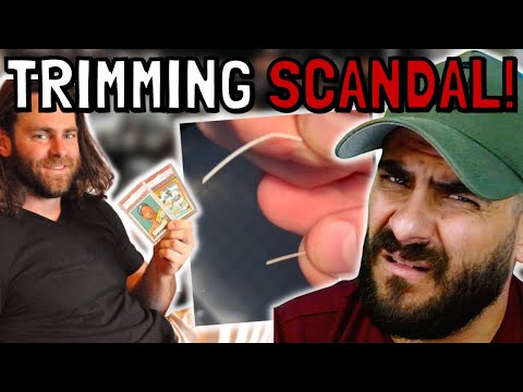 Sports Card Trimmer Caught on Video?! 🚨