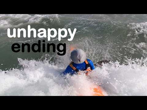 SURFSKI unHappy Ending on Technical Millers Run