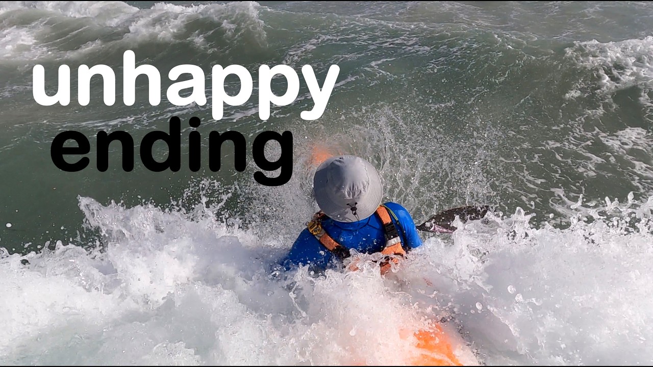 SURFSKI unHappy Ending on Technical Millers Run