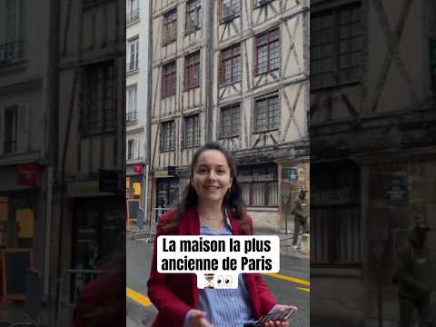 LA MAISON LA PLUS VIEILLE DE PARIS #architecture #patrimoine #histoire...
