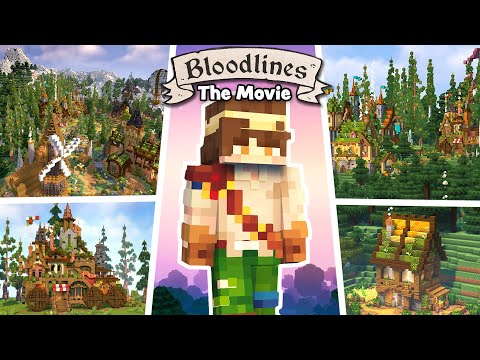 Bloodlines FULL MOVIE - A Minecraft Survival Roleplay SMP