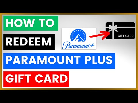 Paramount Plus Redeem Code