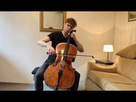 BACH : Gigue de la Suite No.3 pour violoncelle (Bruno PHILIPPE)