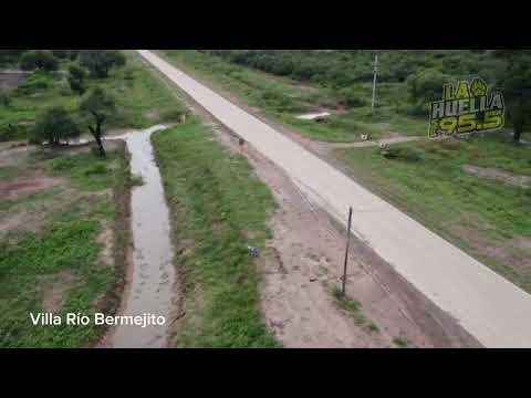 VILLA RÍO BERMEJITO CHACO  - LLUVIA DE ABRIL 2026  - DESDE EL AIRE - RADIO LA HUELLA