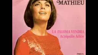 Kadr z teledysku Acrópolis adiós (Acropolis adieu) tekst piosenki Mireille Mathieu