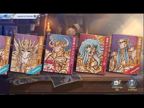 Saint Seiya Awakening - Book Aphrodite /Combat 1 à 6 / Sans S ni SS