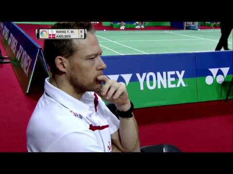 Yonex Sunrise India Open 2017 | Badminton QF M3-MS | Wang Tzu Wei vs Viktor Axelsen