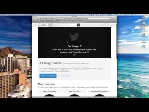 Code a Responsive Website with Bootstrap 3 - [Lecture 21] Typography