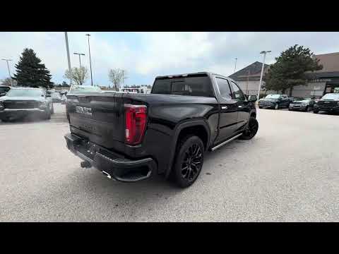 2026 GMC Sierra 1500 Crew Cab Short Box 4-Wheel Drive Denali in Black for sale at Boyer Pickering Chevrolet Cadillac Buick GMC Ltd. in Pickering, ON