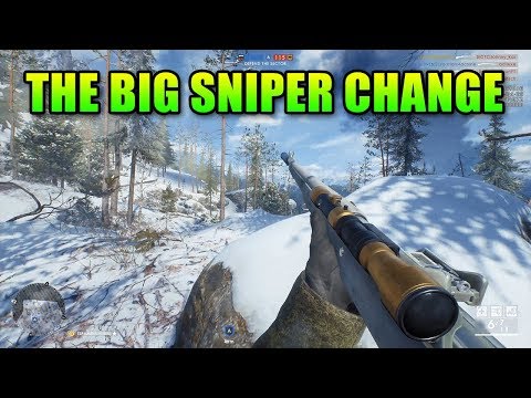 The BIG Sniper Change! Is This The Future Of Battlefield?