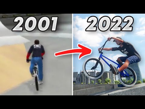 The EVOLUTION of BMX Games Over The Years