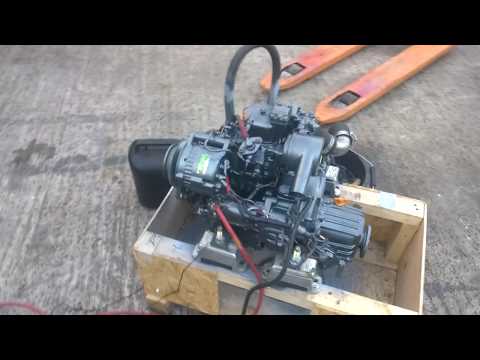 Yanmar 1GM10 9hp Marine Engine Demo Run