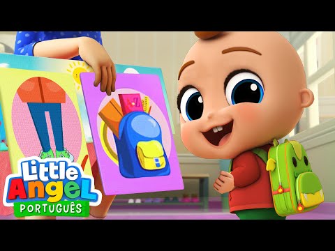 É hora de se preparar pra escola, Joãozinho! | Canal do Joãozinho - Little Angel Português