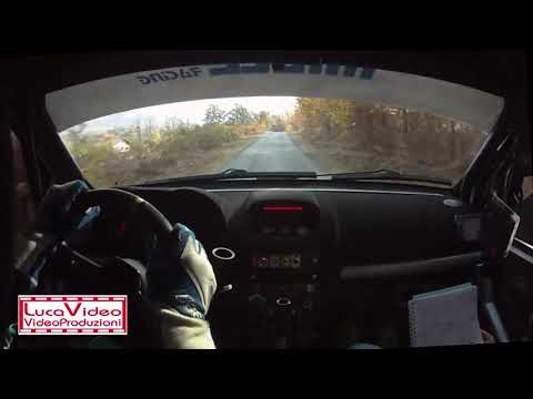Cameracar Rally del Piemonte 2017 Vigo-Canobbio Clio S1600 - PS2 5°tempo assoluto