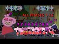 FNF Peppa ALL PHASES Vs Peppa Exe Sings Bacon Song Friday Night Funkin